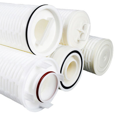 Cartuccia di filtro piatto ad alto flusso da 20 pollici a 40 pollici per il trattamento delle acque reflue, ad eccezione della ruggine