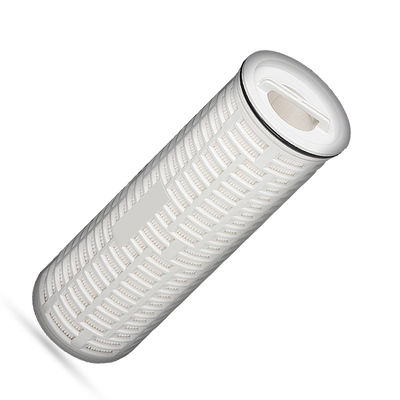 Cartuccia di filtro piatto ad alto flusso da 20 pollici a 40 pollici per il trattamento delle acque reflue, ad eccezione della ruggine