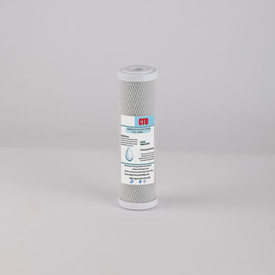 Rimuovi gli odori dall'acqua con cartucce di filtro a blocco di carbonio da 10" 20" con guscio di cocco