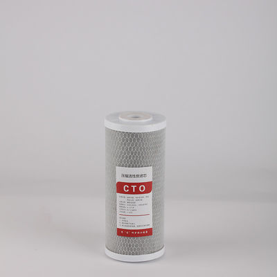 10IN 4.5 filtro al carbone attivo per la depurazione dell'acqua alcalina Whiston bianco e blu