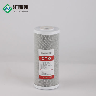 10IN 4.5 filtro al carbone attivo per la depurazione dell'acqua alcalina Whiston bianco e blu