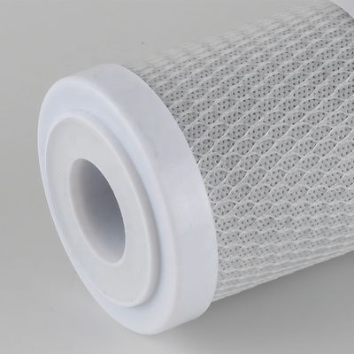 Fonte di alimentazione elettrica 10*2,5 pollici CTO Coconut Carbon Activated Carbon Block Water Filter