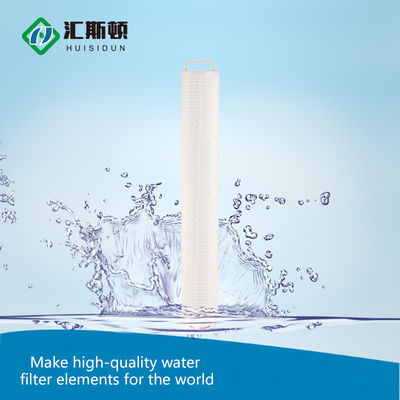 Cartuccia di filtro per acqua a flusso elevato a piatto PP PES PVDF PTFE Nylon per OEM