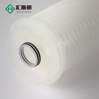 Cartuccia di filtro per acqua a flusso elevato a piatto PP PES PVDF PTFE Nylon per OEM