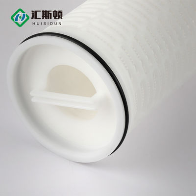 Cartuccia di filtro per acqua a flusso elevato a piatto PP PES PVDF PTFE Nylon per OEM