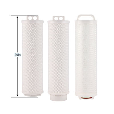 Filtrazione dell'acqua industriale Whiston Pp Filter Cartucce di progettazione plissate ad alto flusso