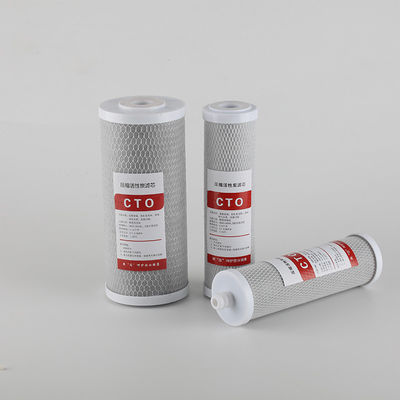 Filtro Cto naturale di conchiglia di cocco L 10in*4.5 per la depurazione dell'acqua senza inquinamento