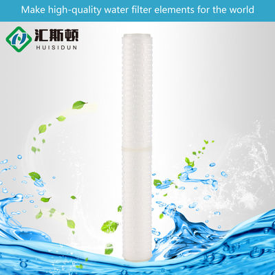 40 pollici 0.1um 0.22um 0.45um PES PP Cartucce di filtro a piegatura per acqua del rubinetto municipale