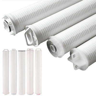 40 pollici doppia bobina ad alto flusso filtro a piegatura in PP per sistema di filtrazione industriale
