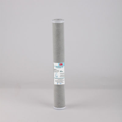 20 pollici CTO Compressed Activated Carbon Prefilter Element per la depurazione commerciale