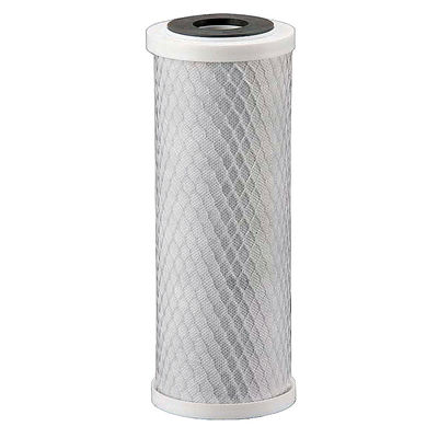 Cartuccia di filtro di carbonio compresso da 10 pollici CTO Blocco di carbonio rimuove gli odori dell'acqua