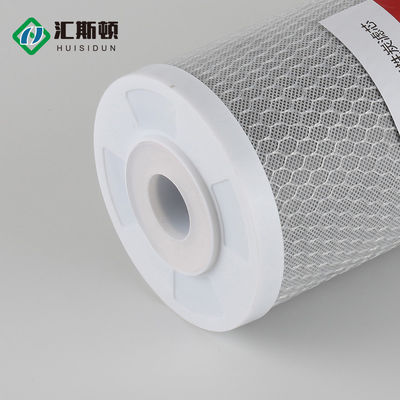 Cartuccia di filtro di carbonio compresso da 10 pollici CTO Blocco di carbonio rimuove gli odori dell'acqua