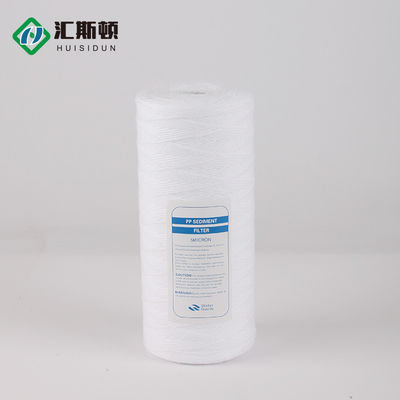 1/5/10/20/30/50/100 Micron Rating 10 * 4,5 pollici PP Serie Cartuccia filtro a filatura ferita