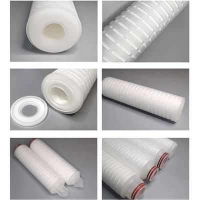 Cartuccia di filtro di trattamento dell' acqua in polipropilene piatto in PP da 20 pollici per il sistema di acqua pura