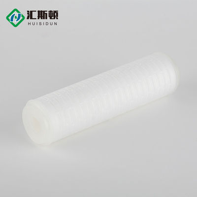 10 pollici microporous plissé filtro elemento per alimenti e bevande filtro a profondità fissa