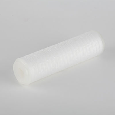 10 pollici microporous plissé filtro elemento per alimenti e bevande filtro a profondità fissa