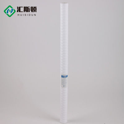 Filtro per l'acqua industriale in polipropilene 20*2,5 pollici PP Cartuccia per ferite Filtro per l'acqua