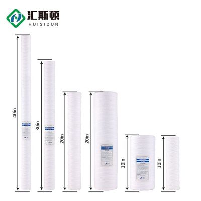 0.8 kg cartuccia di filtro a stringa in PP per un trattamento efficace dell'acqua industriale
