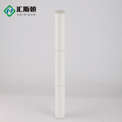 30 pollici 0.1micron PP Micropore Cartuccia di filtro a plettatura per filtrazione chimica fine