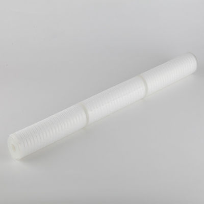 30 pollici 0.1micron PP Micropore Cartuccia di filtro a plettatura per filtrazione chimica fine