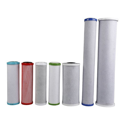 Cartuccia di filtro del carbonio da 5 micron da 20 pollici per filtro dell'acqua commerciale