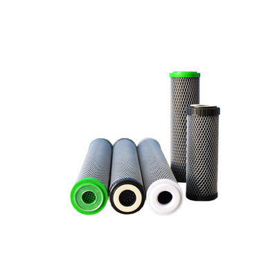 Sistema di purificazione dell'acqua 10 pollici CTO filtro a carbonio attivo acqua del rubinetto municipale amichevole