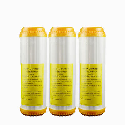 10 pollici pre-filtro scambio ionico resina addolcitore filtro elemento per la depurazione dell'acqua