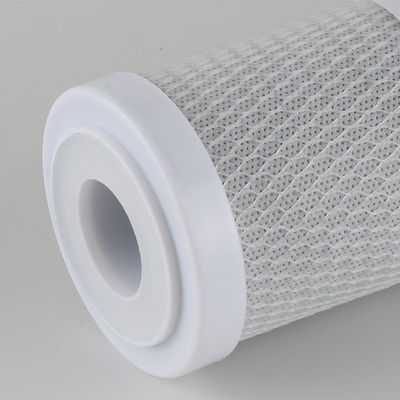Filtro di carbonio attivo da 10 pollici per il trattamento dell'acqua mediante elettroplatazione chimica