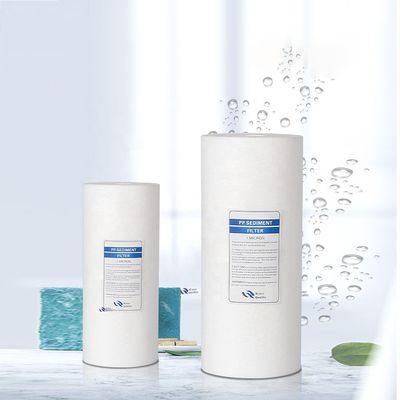 10 pollici 5 micron PP Jumbo Sedimento Fuso Cartuccia soffiata per un' efficace filtrazione dell' acqua